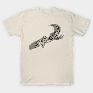 Gecko Outlined with shadow T-Shirt